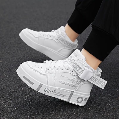 Four M2688 Women's Classic Low-Top Sneakers, Lace-Up Comfortable Hiking Shoes, Trendy Streetwear Basketball Sports Shoes, Korean Style Versatile for Outdoor Activities and All Seasons