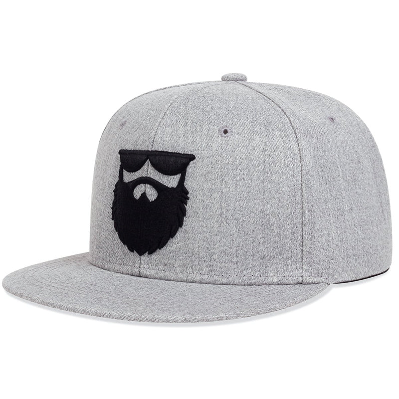 Ideal Choice for Gifts Men's Casual Embroidered Beard Baseball Cap