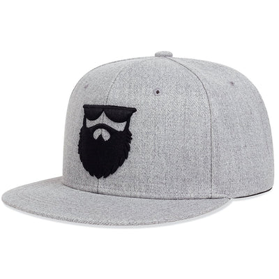 Ideal Choice for Gifts Men's Casual Embroidered Beard Baseball Cap