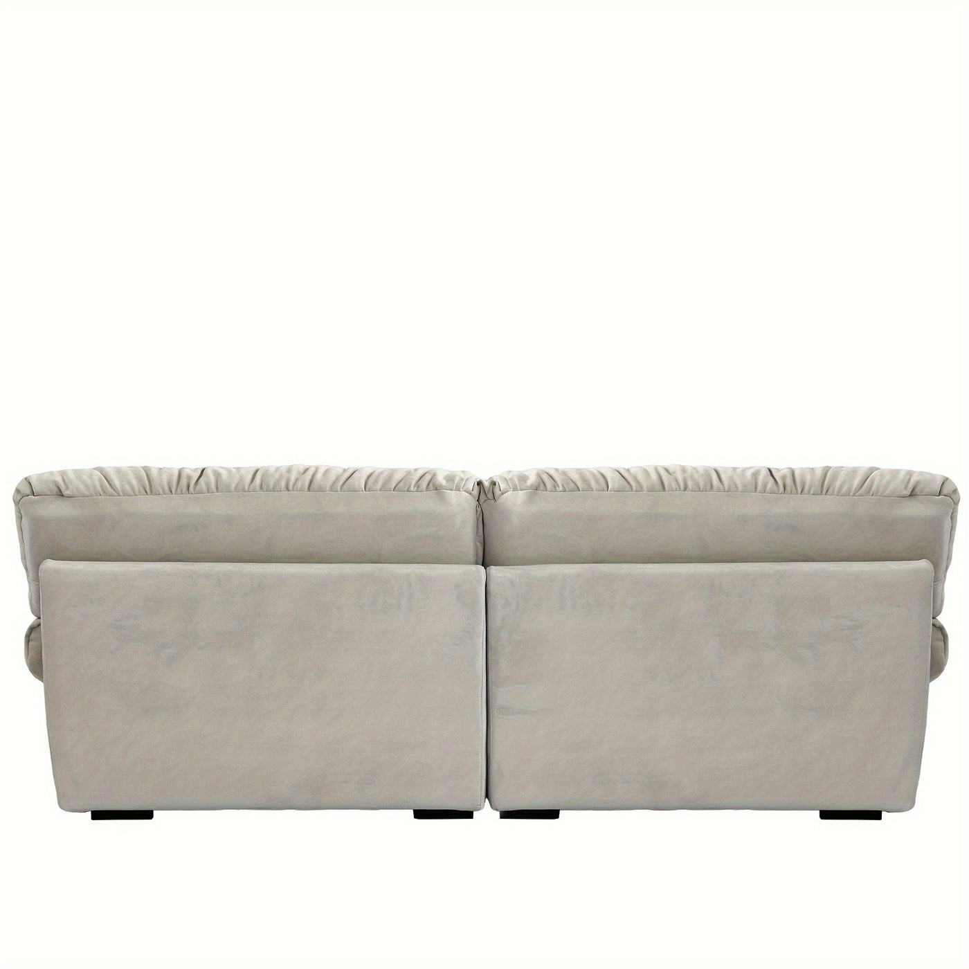 89" Comfy Cloud Sectional Couches, Loveseat Sofa Couch With 2 Pillows, Minimalist Sofa Couch, Modern Sofa Couch For Living Room, Apartment, Bedroom, Office