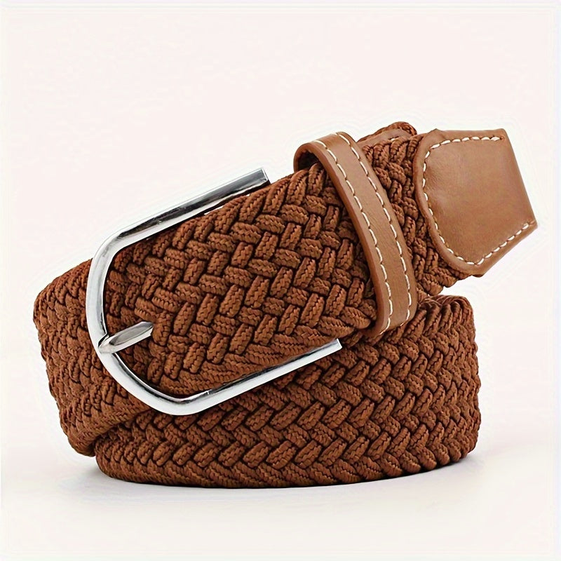 Men's Canvas Belt Women's Elastic Belt Korean Version Elastic Elastic Belt Golf Belt