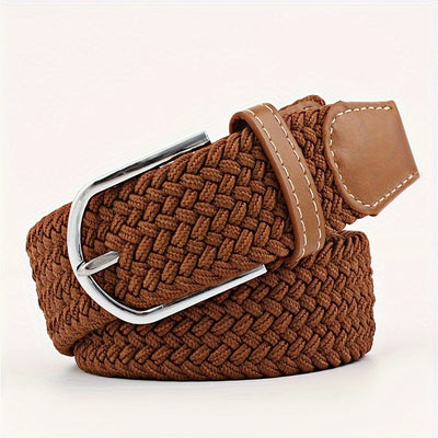 Men's Canvas Belt Women's Elastic Belt Korean Version Elastic Elastic Belt Golf Belt