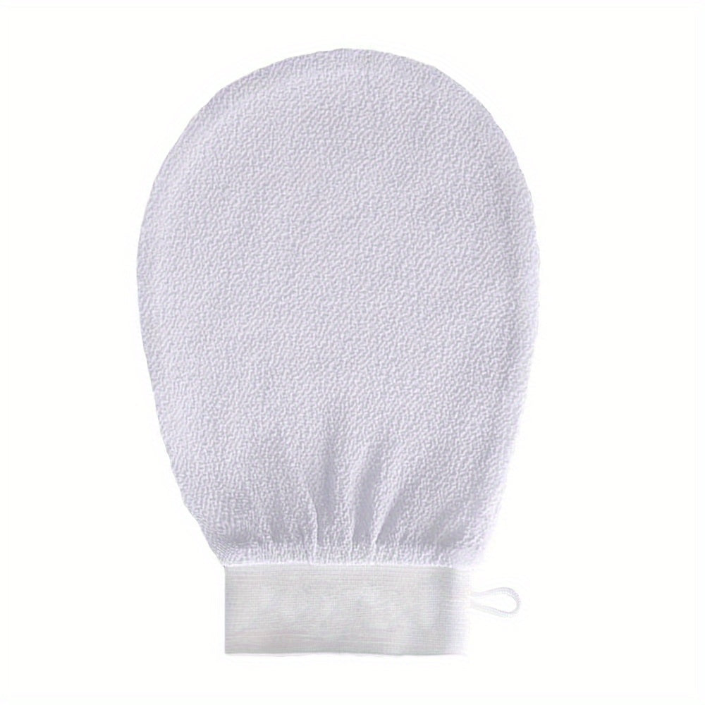 Korean Exfoliating Mitts - Visibly Lift Away Dead Skin, Great for Spray Tan Removal or Keratosis Pilaris - 100% Viscose Fiber