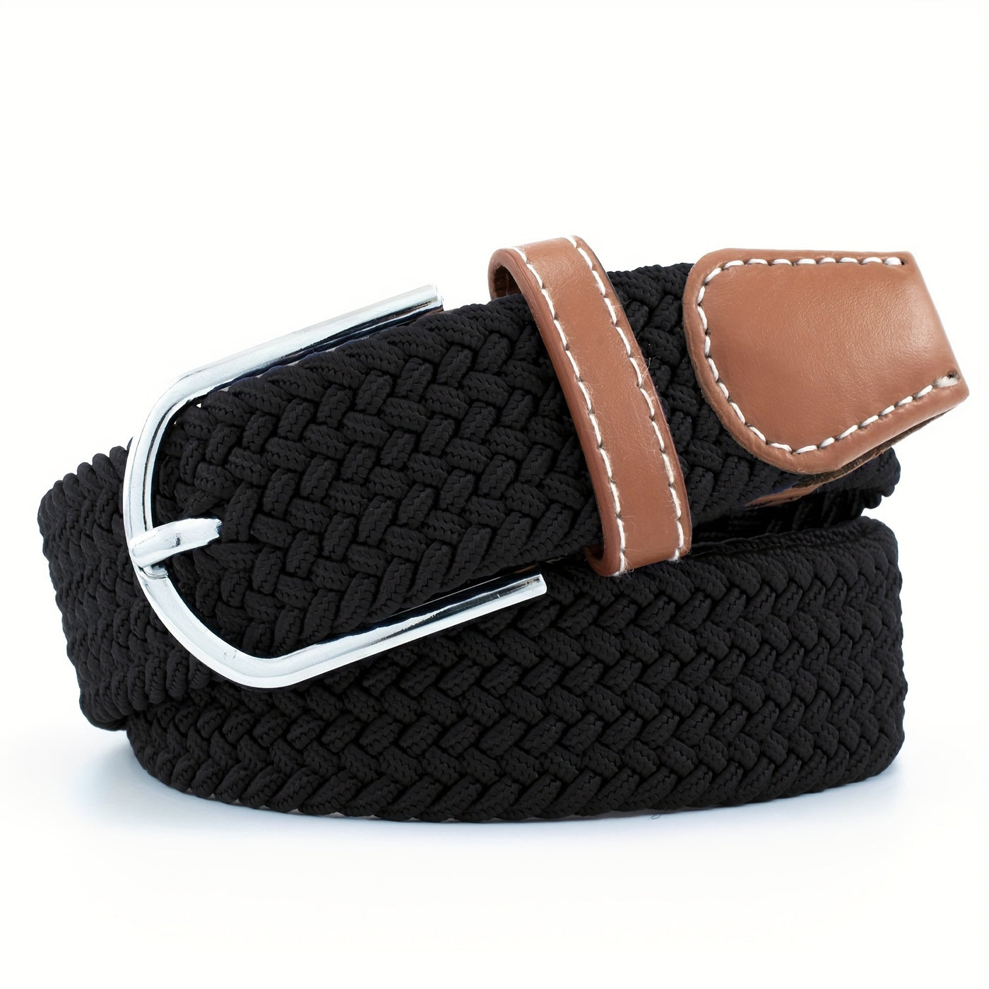 Men's Canvas Belt Women's Elastic Belt Korean Version Elastic Elastic Belt Golf Belt
