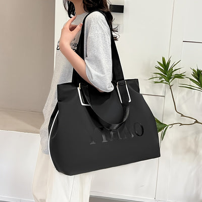 Korean Version Of Ins Large Capacity Waterproof Nylon Bag, Portable Travel Casual Handbag, Fashionable And Versatile Shoulder Bag