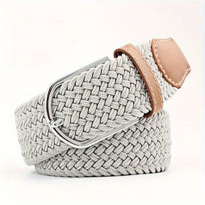 Men's Canvas Belt Women's Elastic Belt Korean Version Elastic Elastic Belt Golf Belt