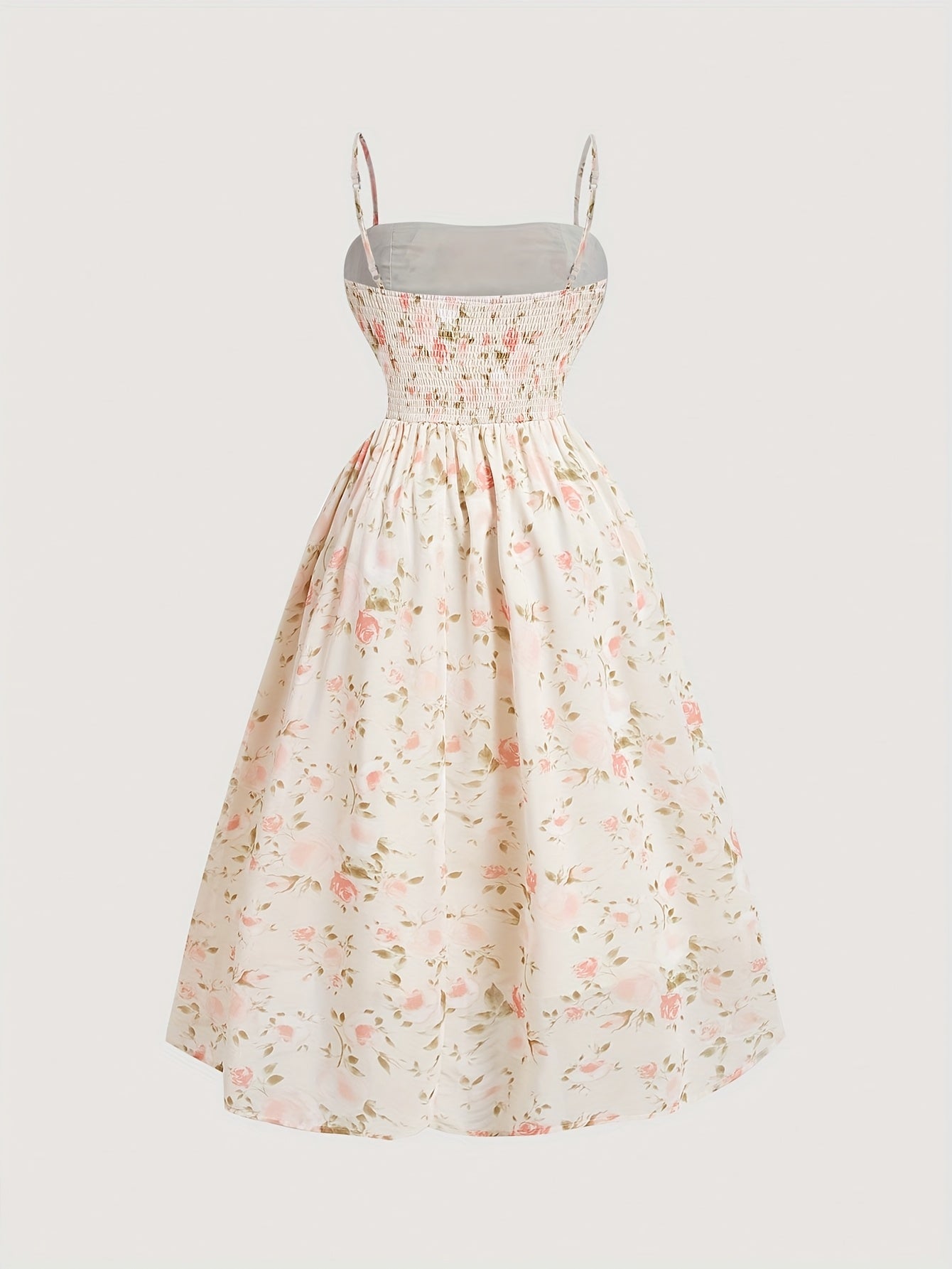 Floral Print A-Line Dress