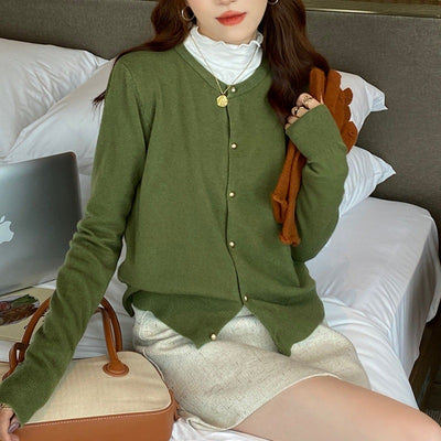 Women's Early Autumn Thin Type Long-sleeved Top