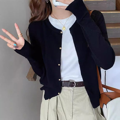 Women's Early Autumn Thin Type Long-sleeved Top