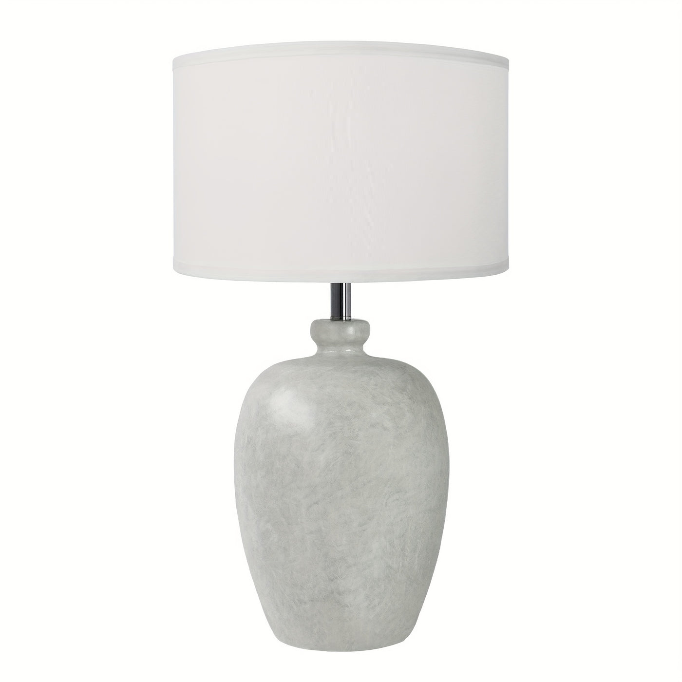 Rustic Farmhouse Ceramic Table Lamp for Bedroom, Living Room, Dining, Office, Ice Pattern Effect Lamp Body with White Linen Shade(Bulb Not Included), Lamps For Living Room, Table Lamps For Living Room, Bedside Lamp For Bedroo