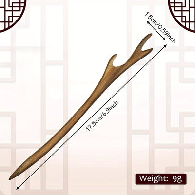 Japanese Hair Stick - 8pcs Wooden Hair Sticks for Women, Hair Accessories for Women, Hair Bun Maker, Chinese Hair Pin, Wedding Hair Chopsticks