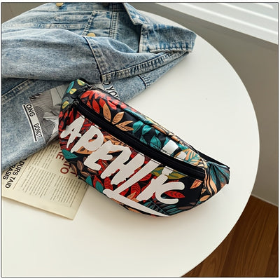 Men's and Women's Chest Bag, Shoulder Crossbody Bag, Adjustable Shoulder Bag, Motorcycle Korean Style Casual Small Waist Bag, Men's Bag