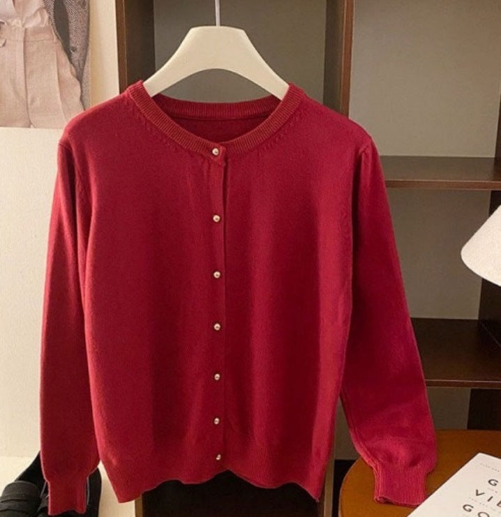 Women's Early Autumn Thin Type Long-sleeved Top