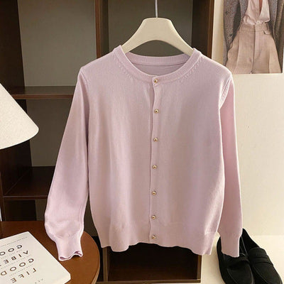 Women's Early Autumn Thin Type Long-sleeved Top