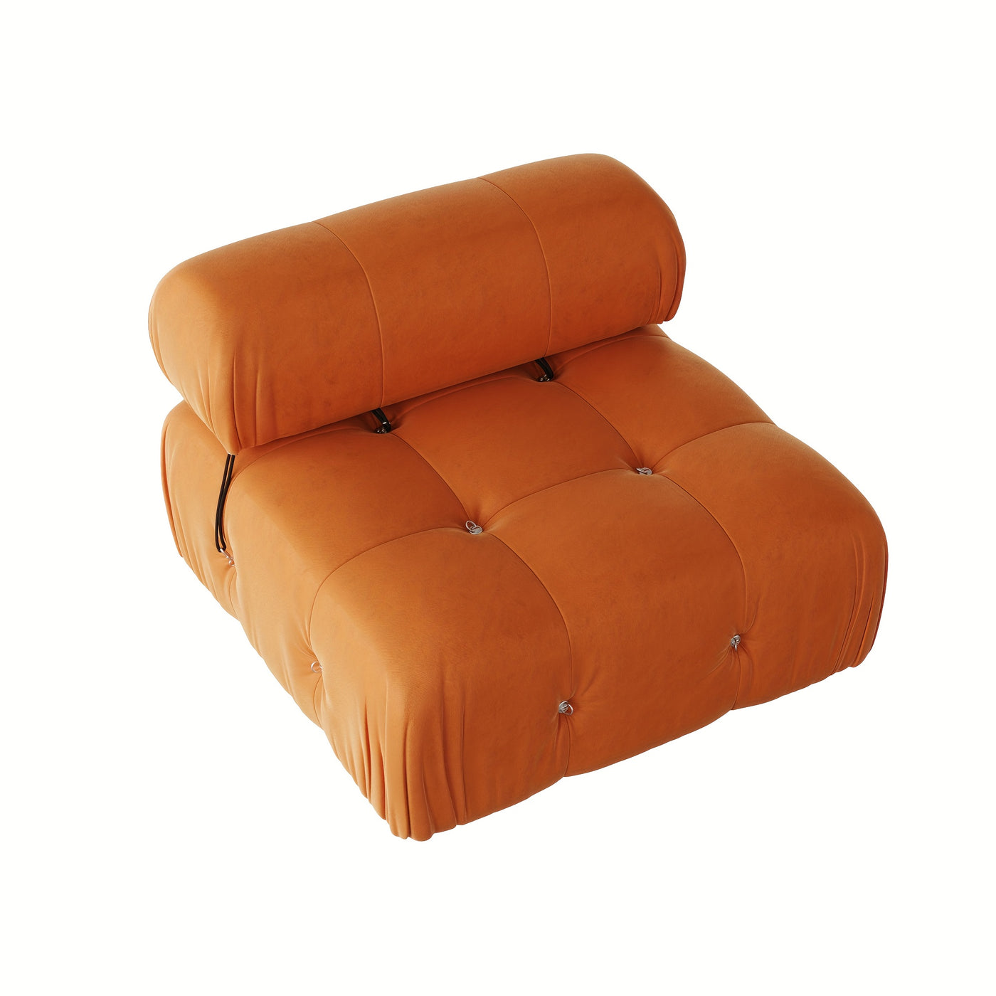 U-Shaped Minimalist Velvet Sofas, 138.6" Convertible Modular Sectional Couch, Modern Comfy Sectional Couches with 2 Chaise Ottomans for Living Room Office Apartment