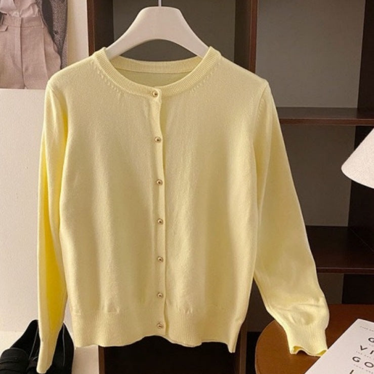 Women's Early Autumn Thin Type Long-sleeved Top