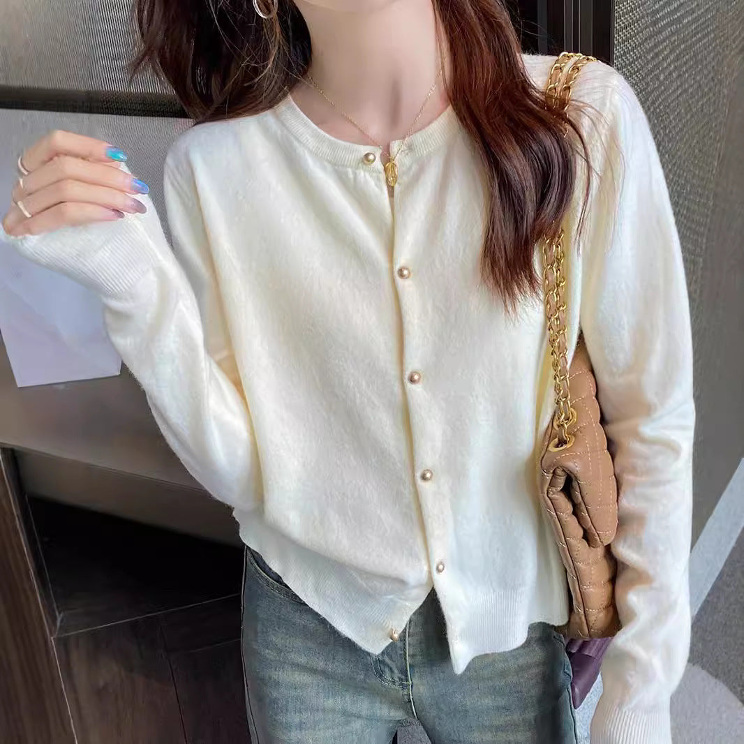 Women's Early Autumn Thin Type Long-sleeved Top