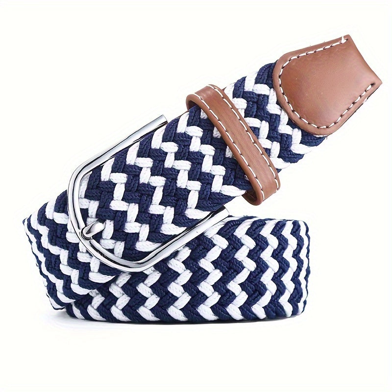 Men's Canvas Belt Women's Elastic Belt Korean Version Elastic Elastic Belt Golf Belt