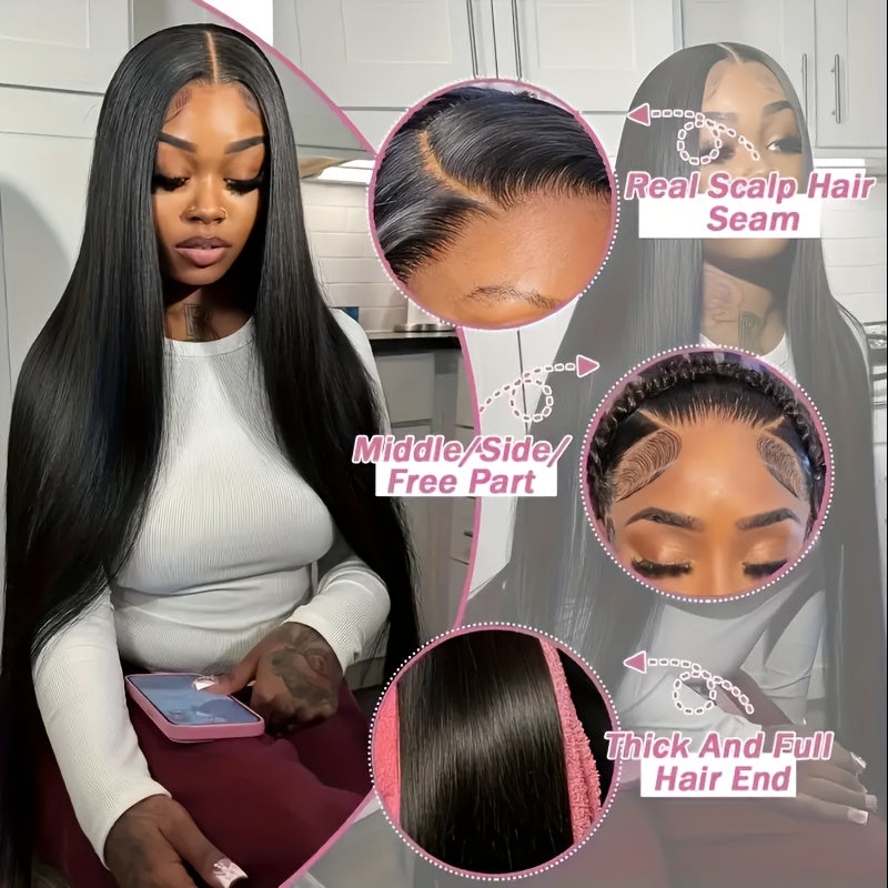 Brazilian Straight Human Hair Wig