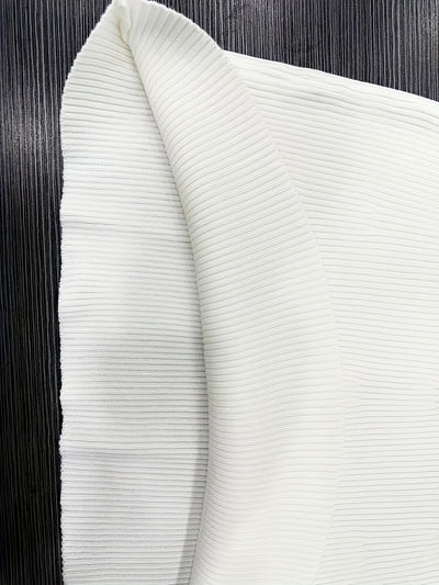 Women'S Sweater Dress - Ribbed Texture, Stretchy Slim Fit A-Line with Stand Collar & Short Sleeves, Elegant Casual Commuter Style, Machine Washable, White, Versatile Fashion, Soft Fabric
