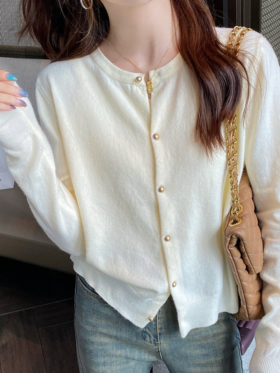 Women's Early Autumn Thin Type Long-sleeved Top