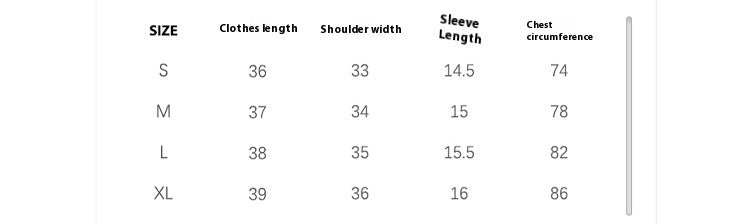 Women's Short-sleeved T-shirt Summer Dopamine Wear Design