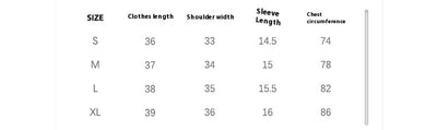 Women's Short-sleeved T-shirt Summer Dopamine Wear Design