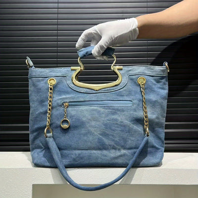 Ladies' Fashionable Inlaid Elegant Handbag, Floral Pattern Street Style Y2K Spicy Printed Shoulder Bag, Suitable for Work, Commuting, Dating, Parties, Gradient Diamond Decoration Shoulder Bag