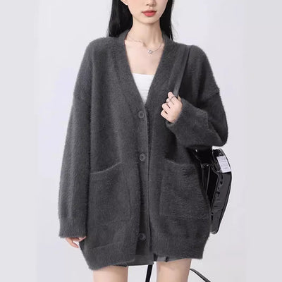 Women's High-grade Loose Soft Glutinous Lazy Coat